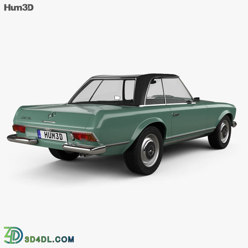 Hum3D Mercedes Benz SL class (W113) 1963