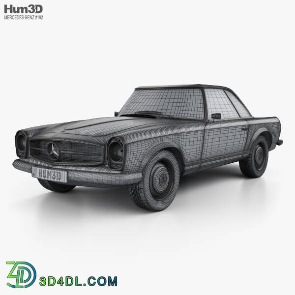 Hum3D Mercedes Benz SL class (W113) 1963