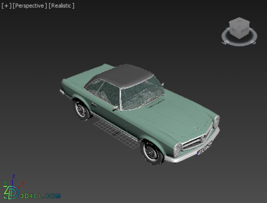 Hum3D Mercedes Benz SL class (W113) 1963