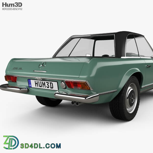 Hum3D Mercedes Benz SL class (W113) 1963