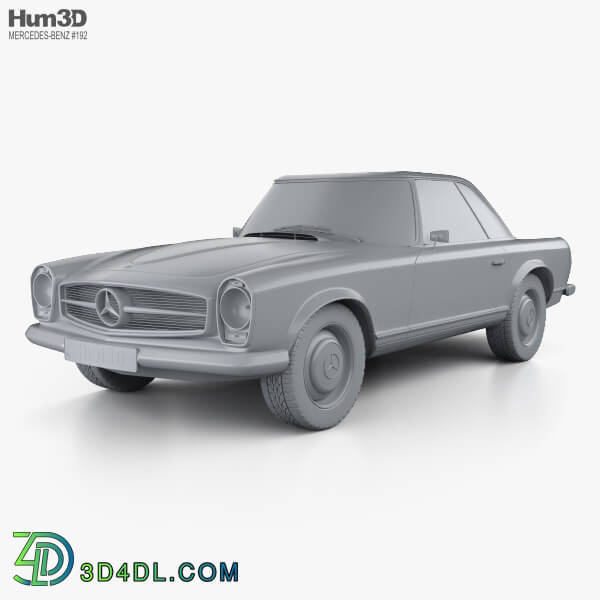 Hum3D Mercedes Benz SL class (W113) 1963