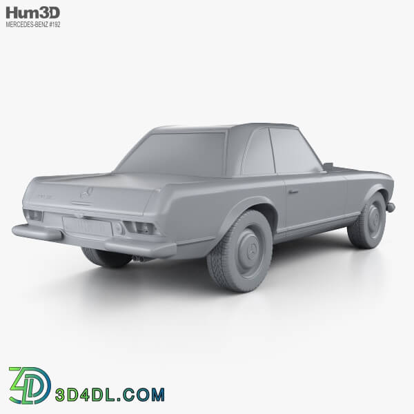 Hum3D Mercedes Benz SL class (W113) 1963