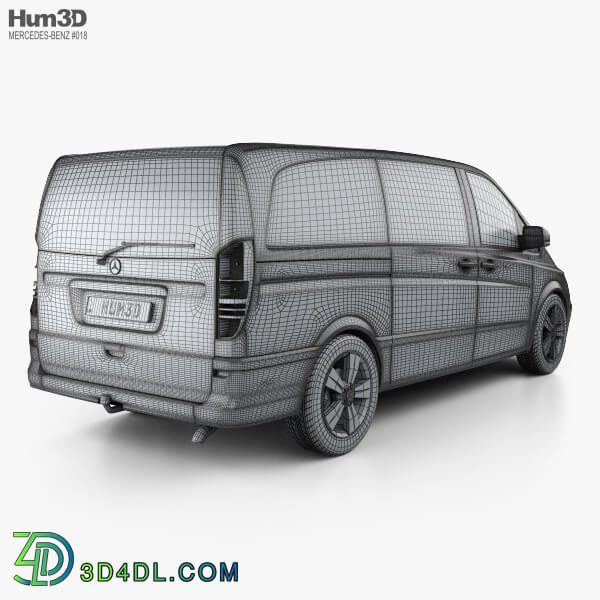 Hum3D Mercedes Benz Viano Long 2011