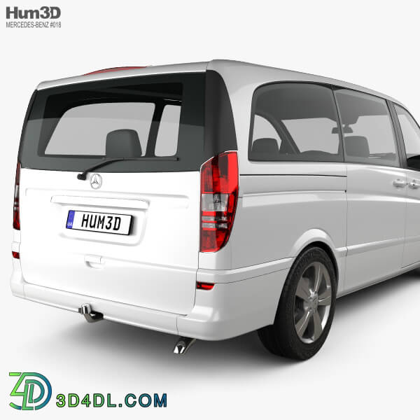 Hum3D Mercedes Benz Viano Long 2011