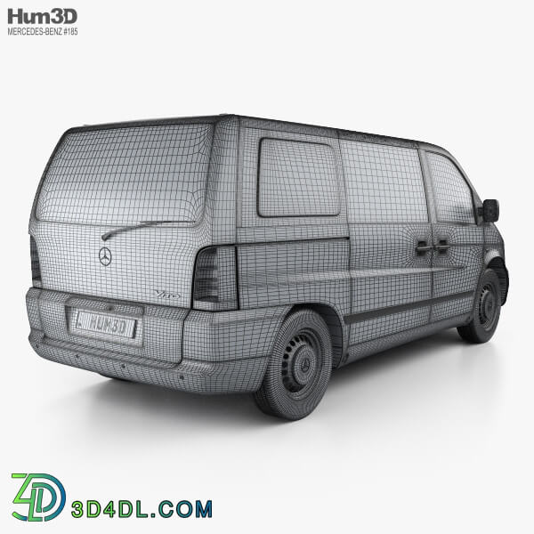 Hum3D Mercedes Benz Vito (W638) Kombi Van 1996