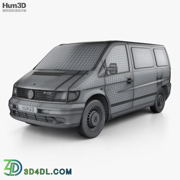 Hum3D Mercedes Benz Vito (W638) Panel Van 1996