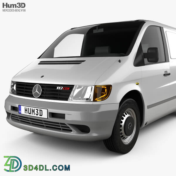 Hum3D Mercedes Benz Vito (W638) Panel Van 1996