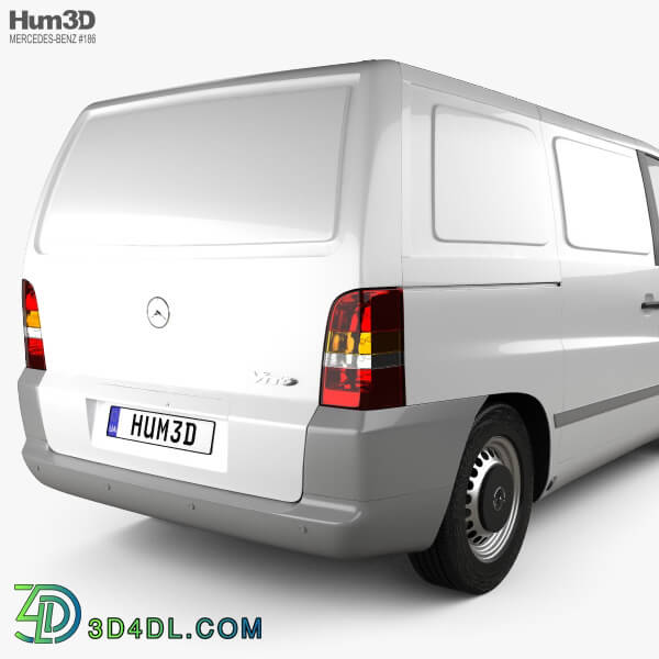 Hum3D Mercedes Benz Vito (W638) Panel Van 1996