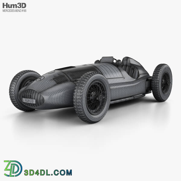 Hum3D Mercedes Benz W165 1939