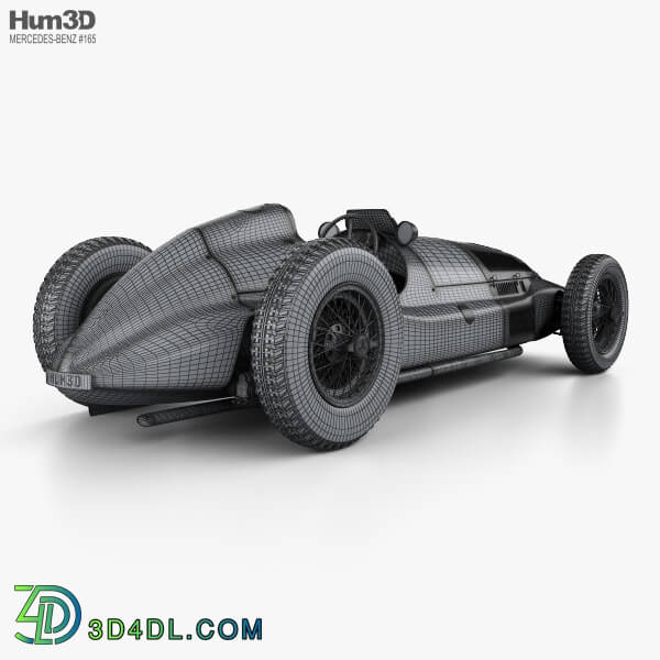 Hum3D Mercedes Benz W165 1939