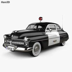 Hum3D Mercury Eight Coupe Police 1949 