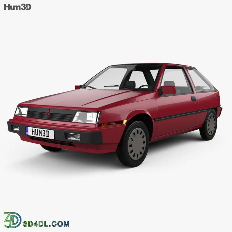 Hum3D Mitsubishi Colt (Mirage) 1984