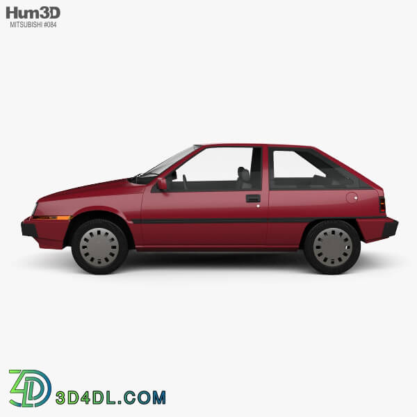 Hum3D Mitsubishi Colt (Mirage) 1984