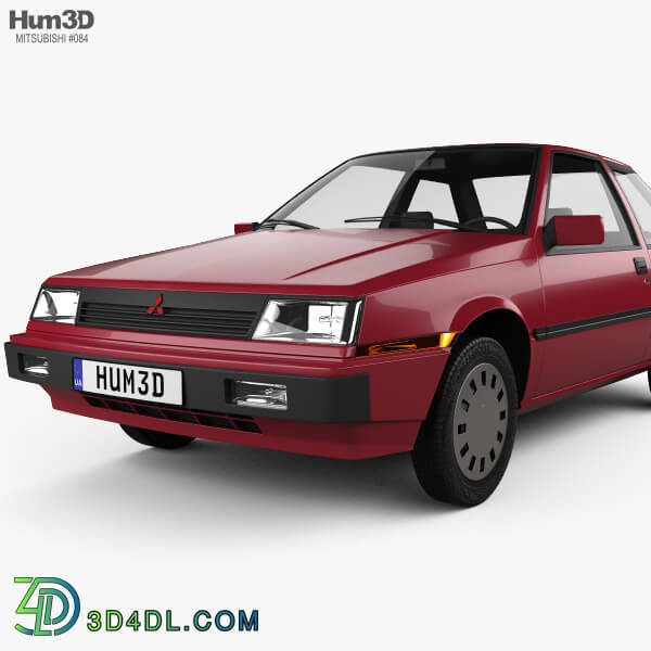 Hum3D Mitsubishi Colt (Mirage) 1984