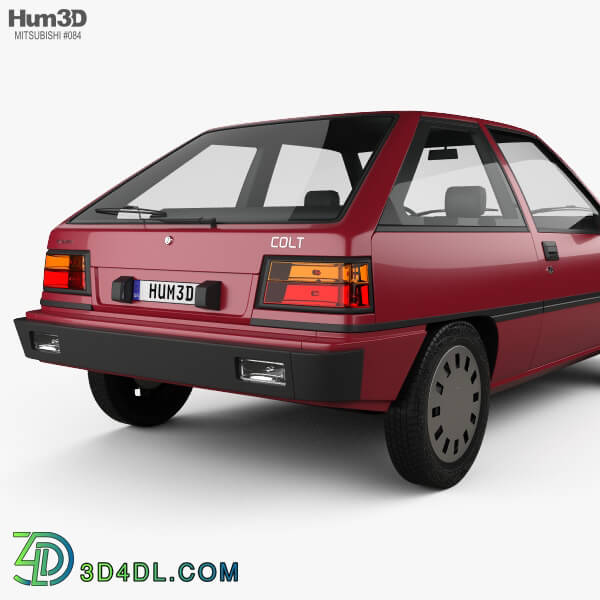 Hum3D Mitsubishi Colt (Mirage) 1984