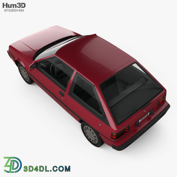 Hum3D Mitsubishi Colt (Mirage) 1984