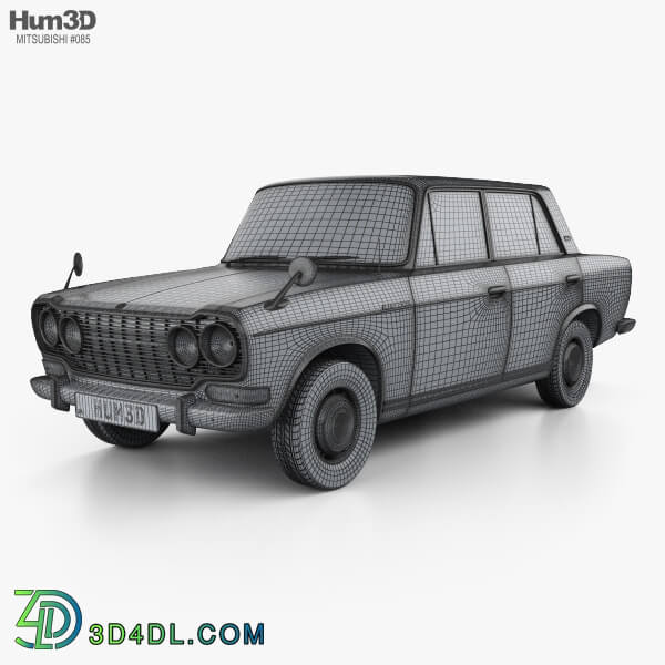 Hum3D Mitsubishi Colt 1500 1965