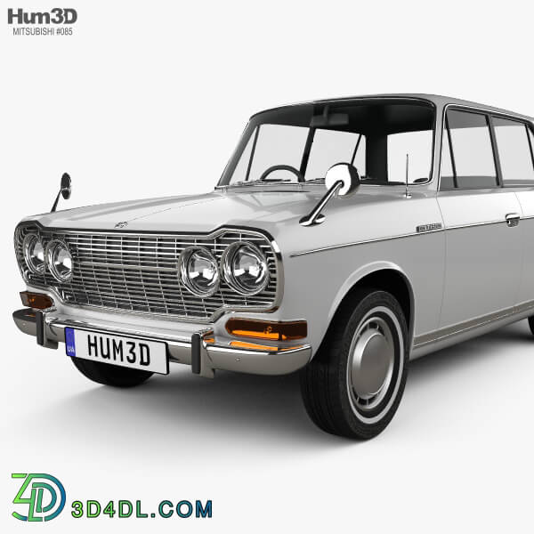 Hum3D Mitsubishi Colt 1500 1965