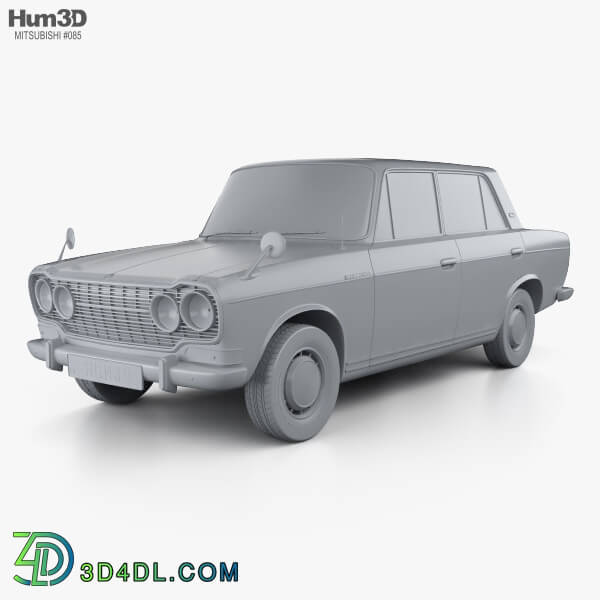 Hum3D Mitsubishi Colt 1500 1965