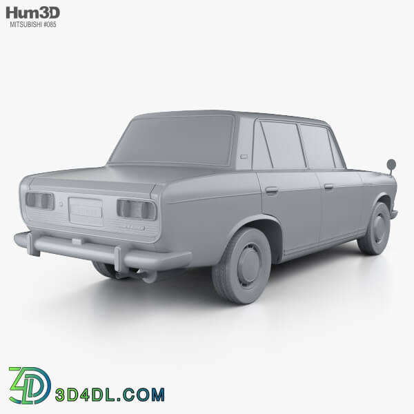 Hum3D Mitsubishi Colt 1500 1965