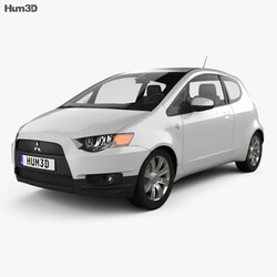 Hum3D Mitsubishi Colt 3 door 2008 