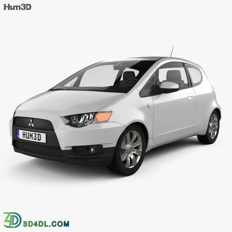 Hum3D Mitsubishi Colt 3 door 2008