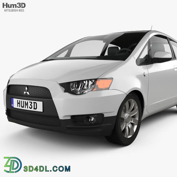 Hum3D Mitsubishi Colt 3 door 2008