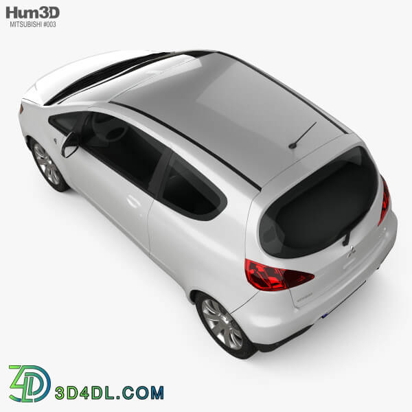 Hum3D Mitsubishi Colt 3 door 2008