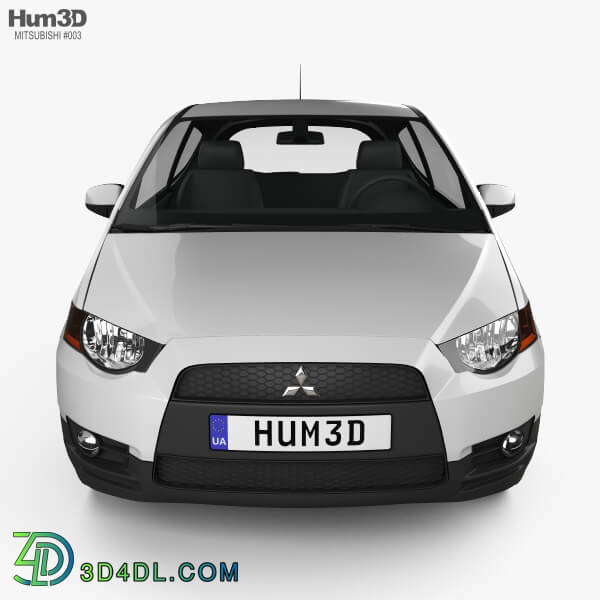 Hum3D Mitsubishi Colt 3 door 2008