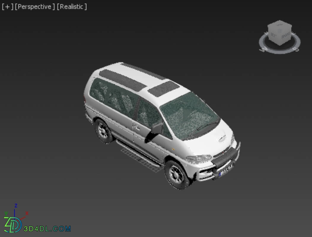 Hum3D Mitsubishi Delica Space Gear 4WD 1994