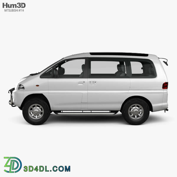 Hum3D Mitsubishi Delica Space Gear 4WD 1994