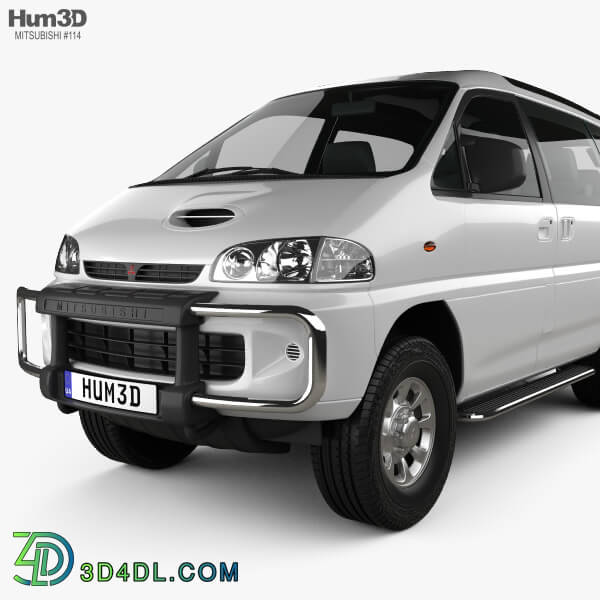 Hum3D Mitsubishi Delica Space Gear 4WD 1994