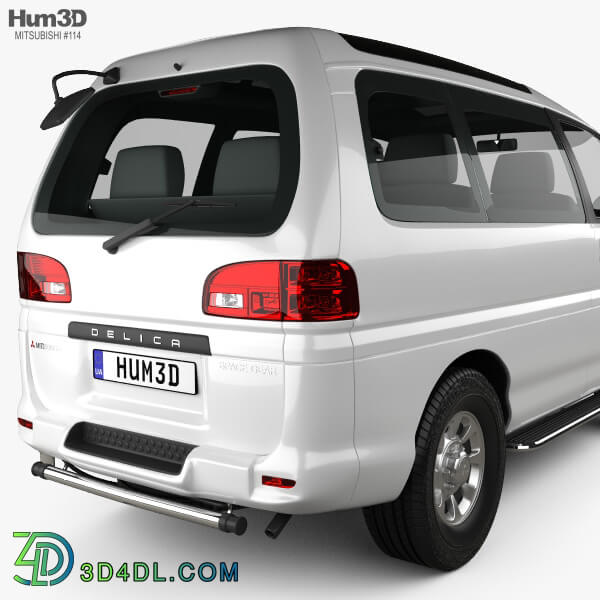 Hum3D Mitsubishi Delica Space Gear 4WD 1994