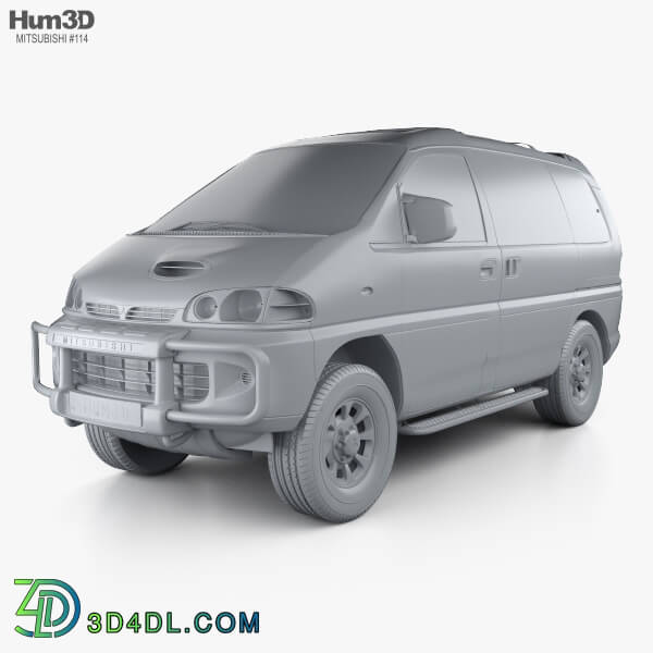 Hum3D Mitsubishi Delica Space Gear 4WD 1994