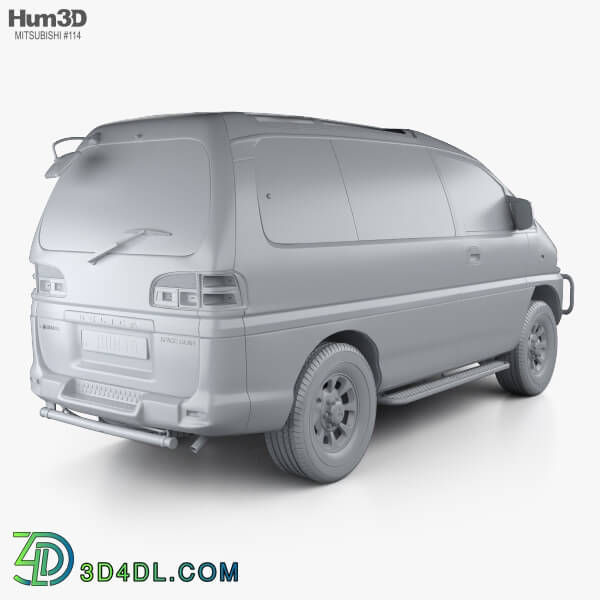 Hum3D Mitsubishi Delica Space Gear 4WD 1994