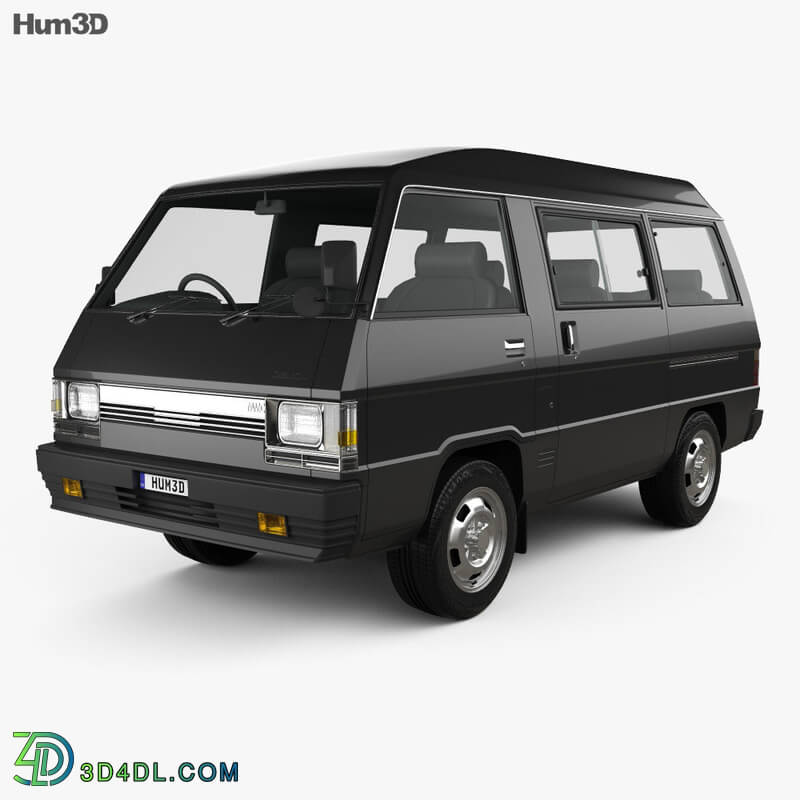 Hum3D Mitsubishi Delica Star Wagon 4WD GLX 1982