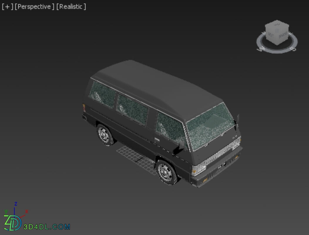 Hum3D Mitsubishi Delica Star Wagon 4WD GLX 1982