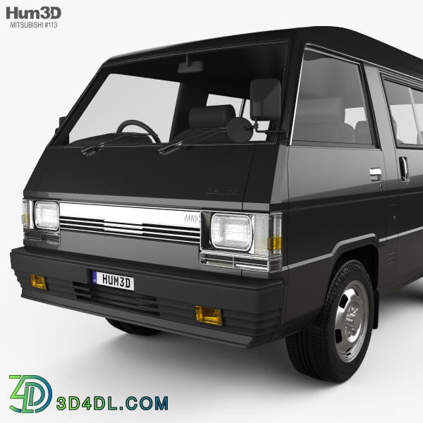 Hum3D Mitsubishi Delica Star Wagon 4WD GLX 1982