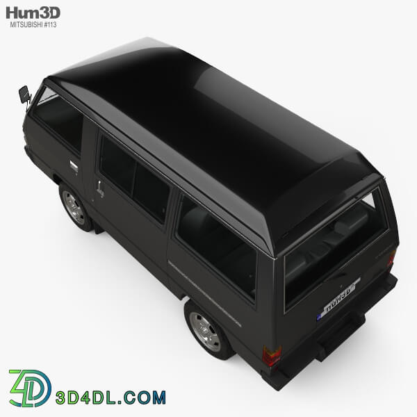 Hum3D Mitsubishi Delica Star Wagon 4WD GLX 1982