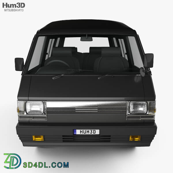 Hum3D Mitsubishi Delica Star Wagon 4WD GLX 1982