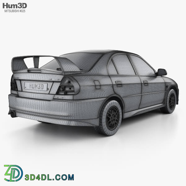 Hum3D Mitsubishi Lancer Evolution 1997