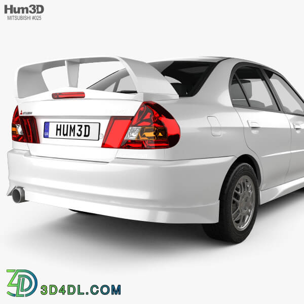 Hum3D Mitsubishi Lancer Evolution 1997