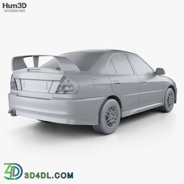 Hum3D Mitsubishi Lancer Evolution 1997