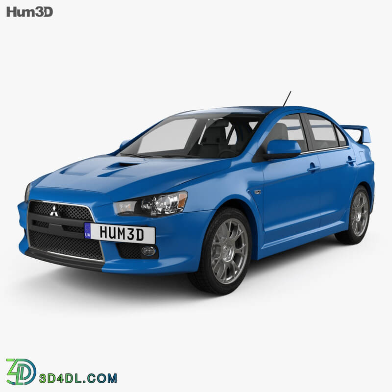 Hum3D Mitsubishi Lancer Evolution X 2009