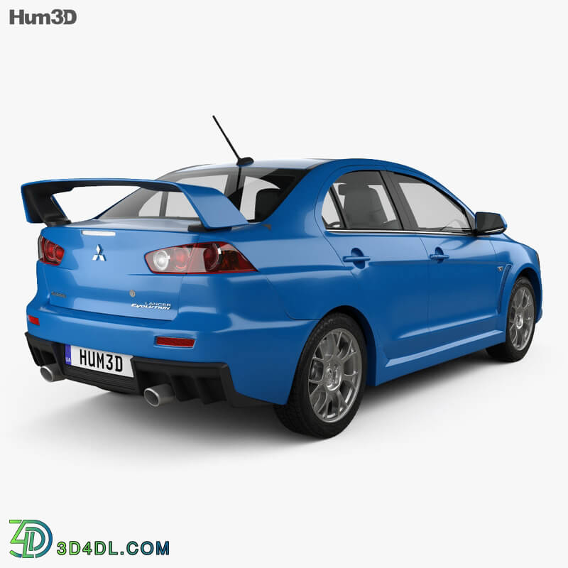 Hum3D Mitsubishi Lancer Evolution X 2009