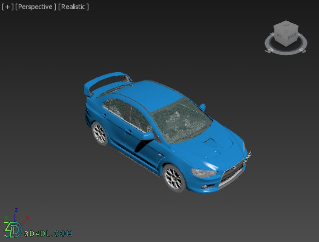 Hum3D Mitsubishi Lancer Evolution X 2009