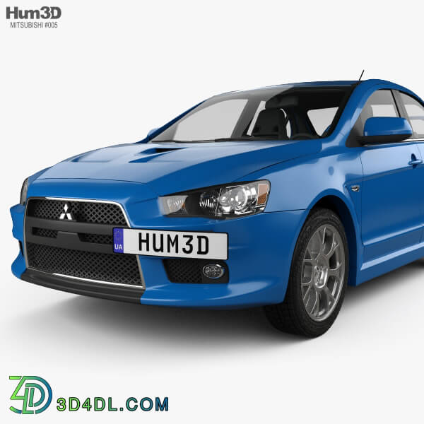 Hum3D Mitsubishi Lancer Evolution X 2009