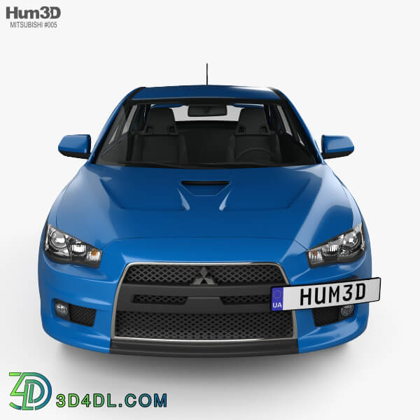 Hum3D Mitsubishi Lancer Evolution X 2009