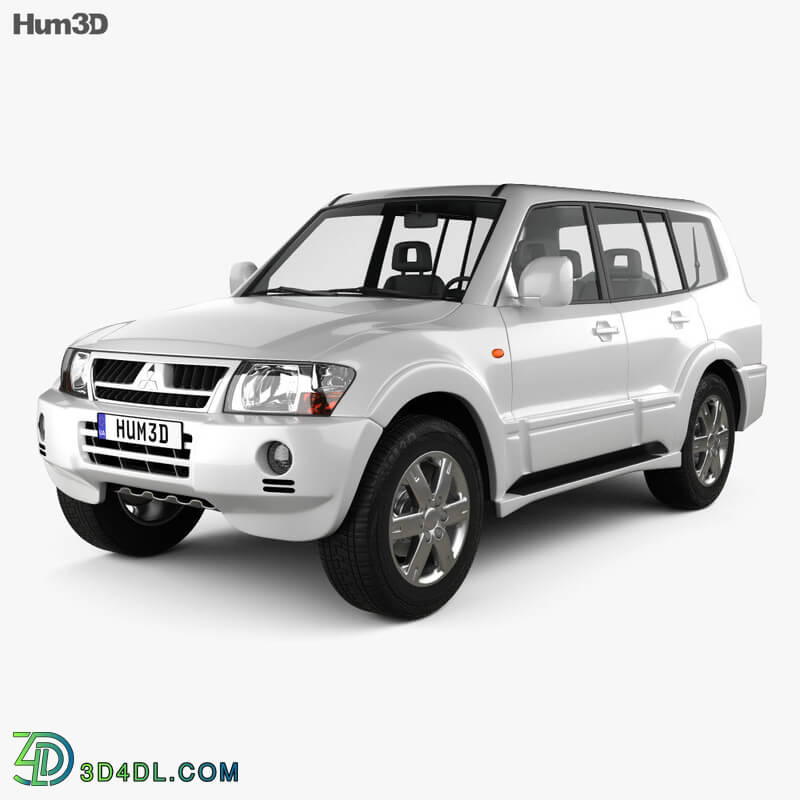 Hum3D Mitsubishi Pajero (Montero) Wagon 2005