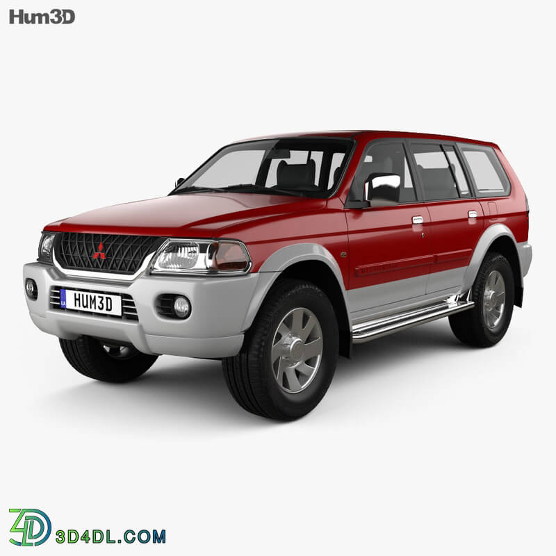 Hum3D Mitsubishi Pajero Sport 1996